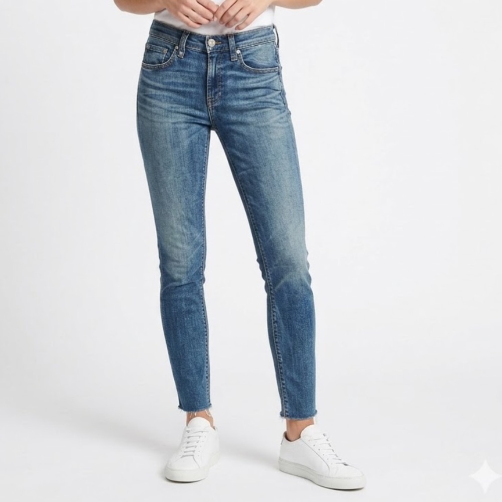 Rag & Bone Women Jeans Skinny Blue Denim Jeans Size 26